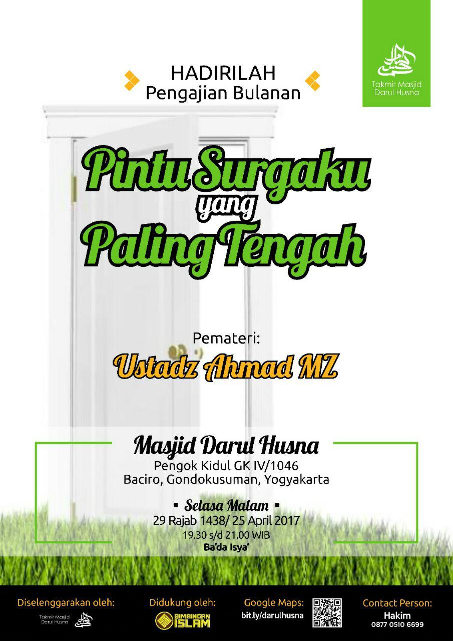 Ustadz Ahmad Mz - Pintu Surga Paling Tengah
