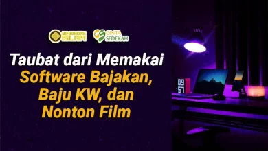 Taubat dari Memakai Software Bajakan, Baju KW dan Nonton Film