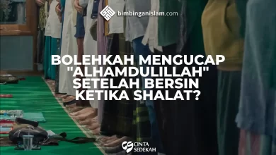 Mengucapkan Alhamdulillah Saat Bersin Ketika Sedang Shalat